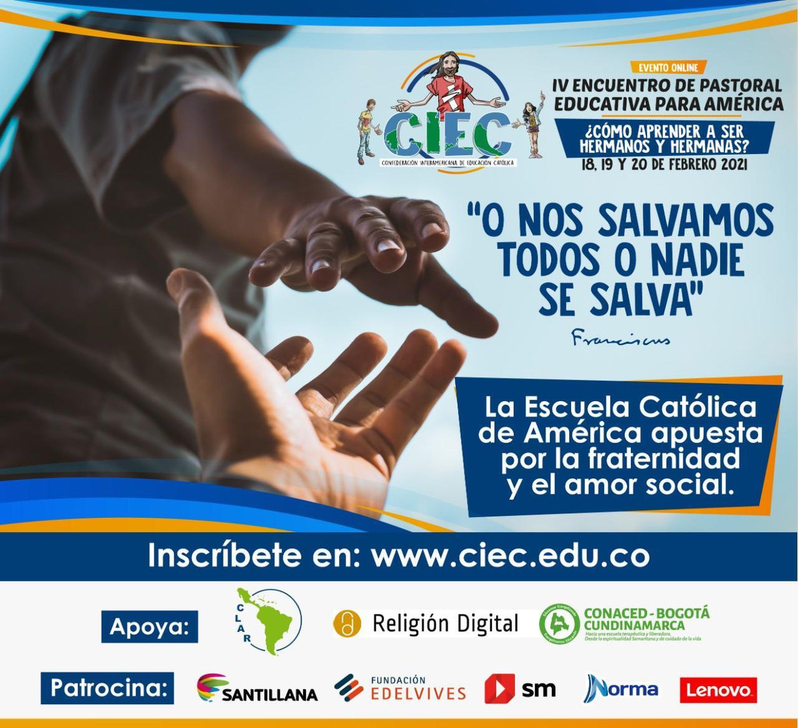 '¿Cómo aprender a ser hermanos y hermanas?' RD patrocina el IV encuentro de Pastoral Educativa de la CIEC