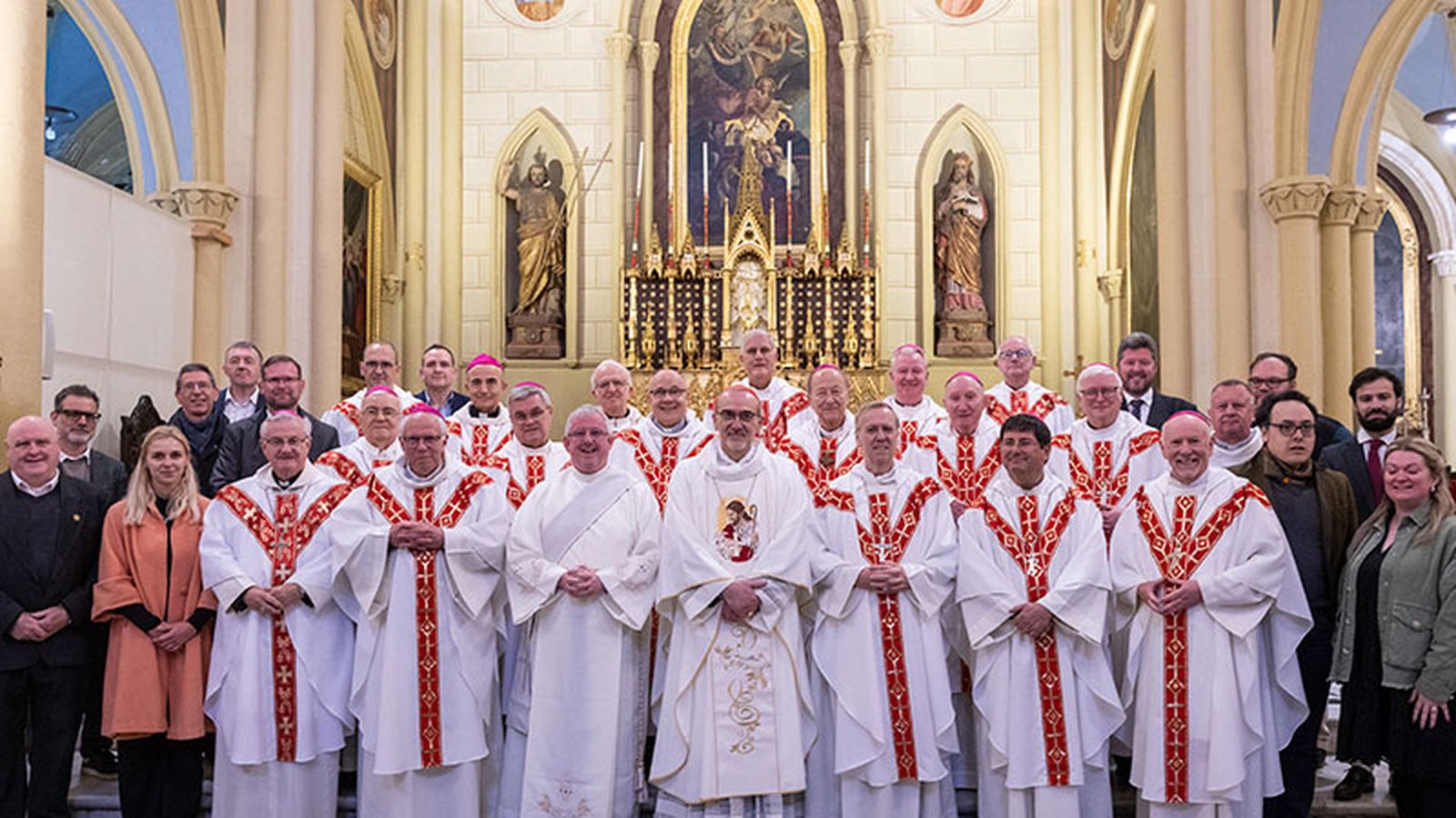 Pizzaballa, con los obispos en la Holy Land Coordination 2026