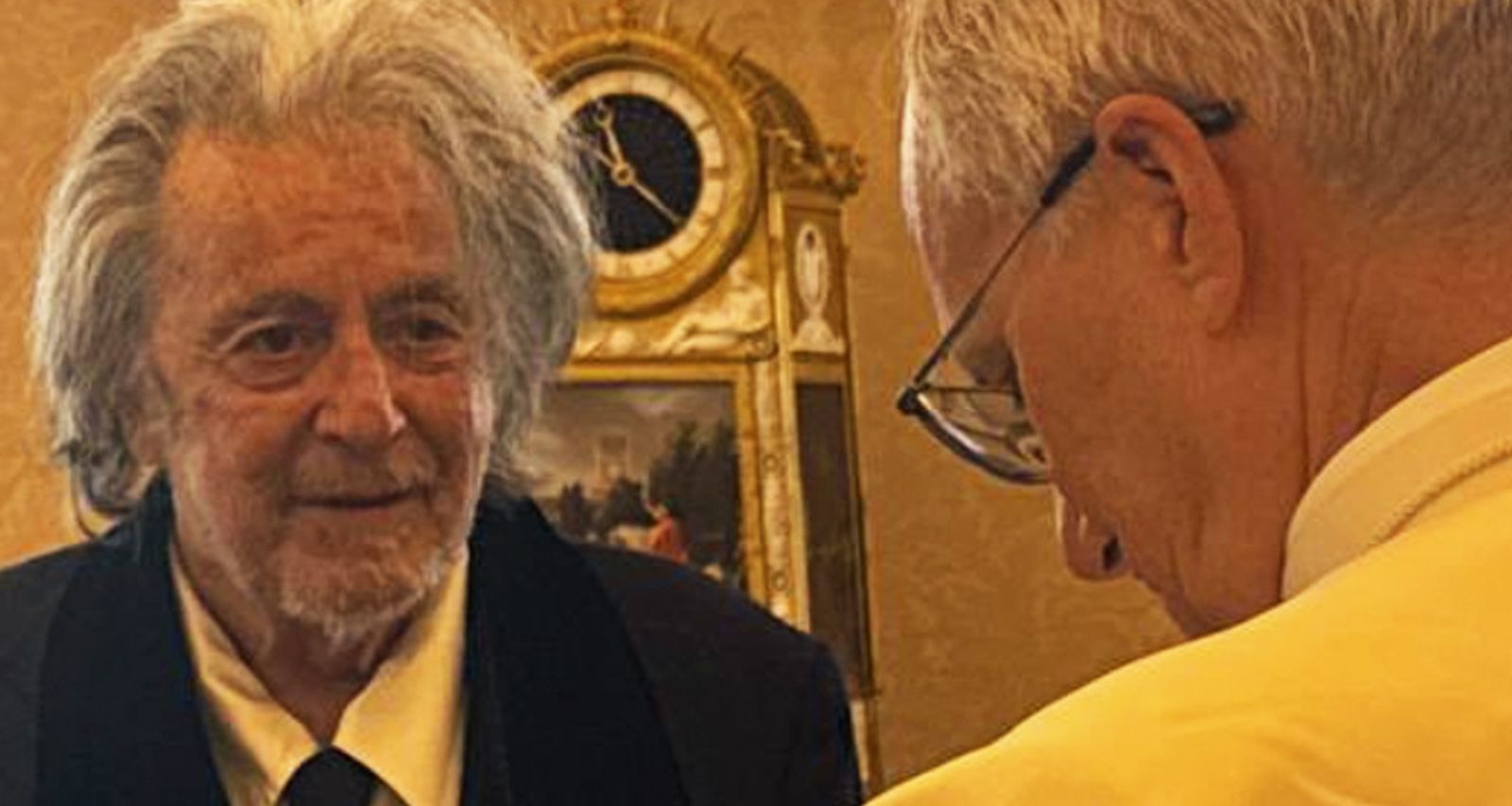 León XIV recibe a Al Pacino