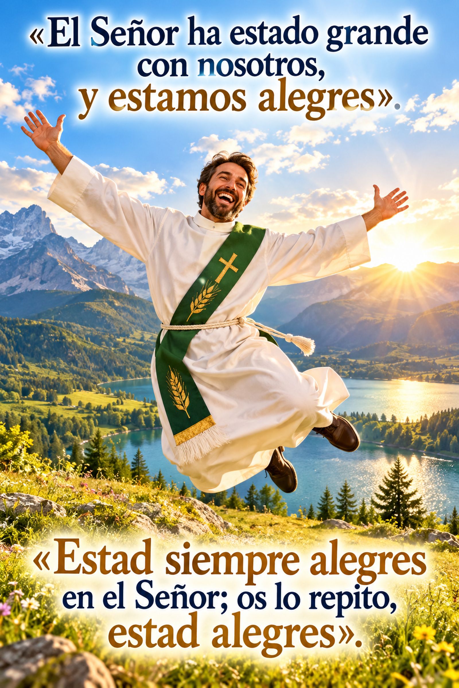 Deacon Saltando en un Valle Radiante