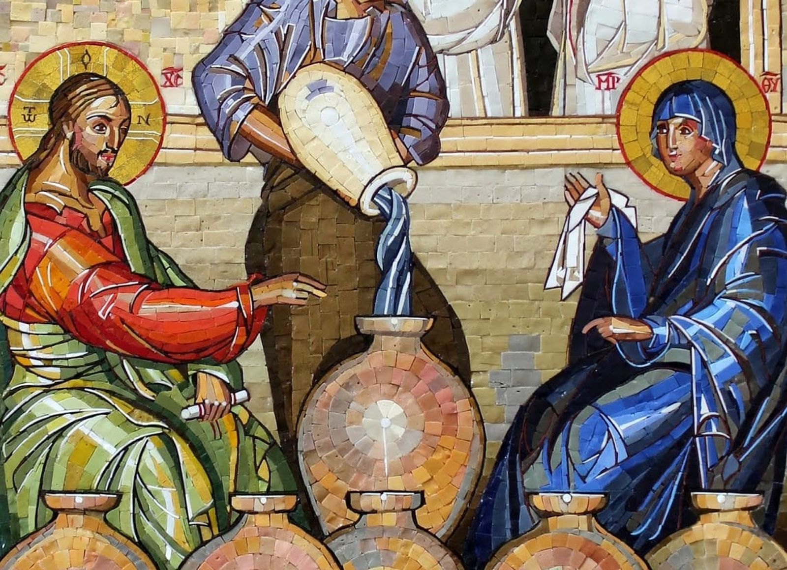 Bodas de Caná_mosaico