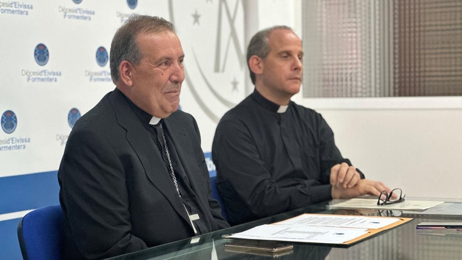 El obispo de Ibiza, en rueda de prensa