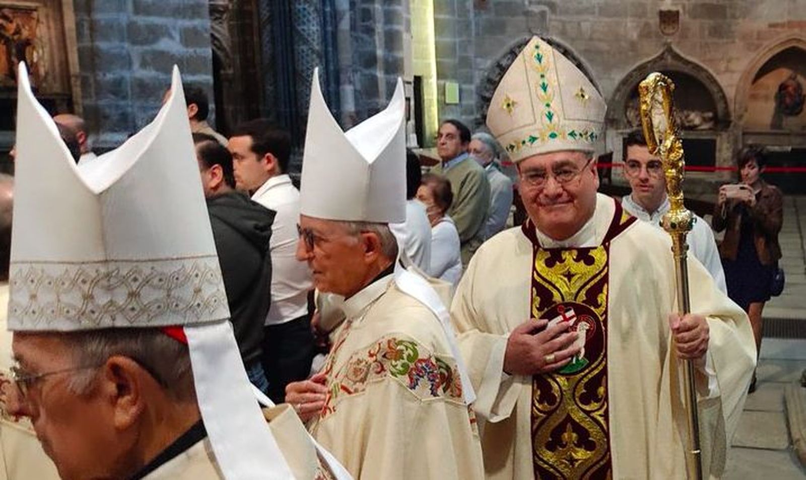 Última misa de Gil Tamayo en Ávila