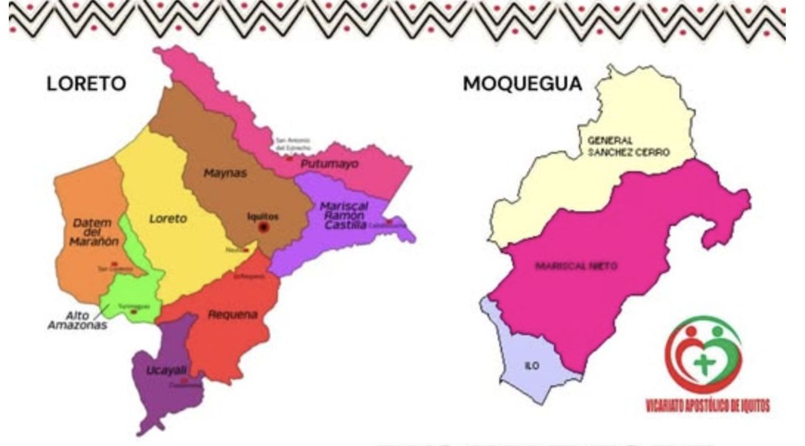 Distribución del Vicariato