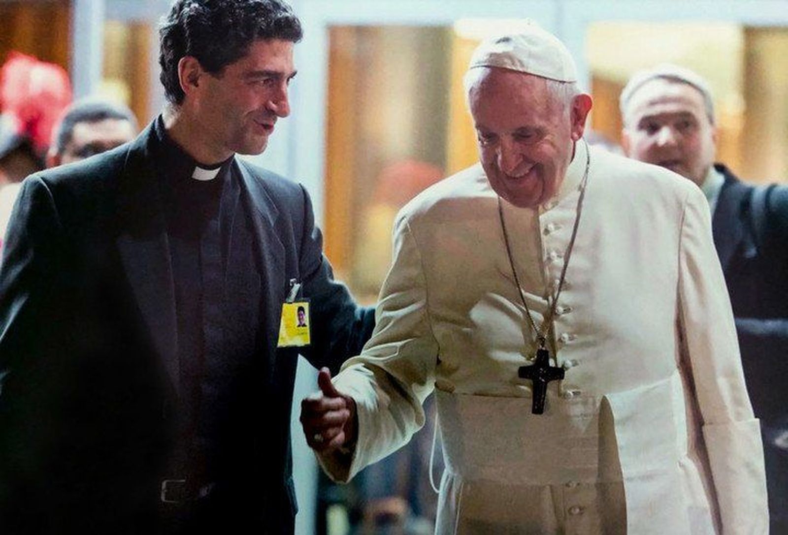 Augusto Zampini y el papa Francisco