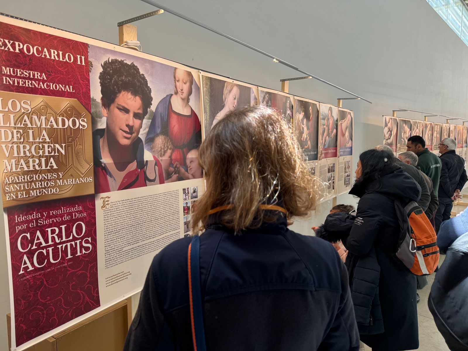 Un recorrido por las apariciones marianas que diseñó el joven beato Carlo Acutis ya está en Estíbaliz