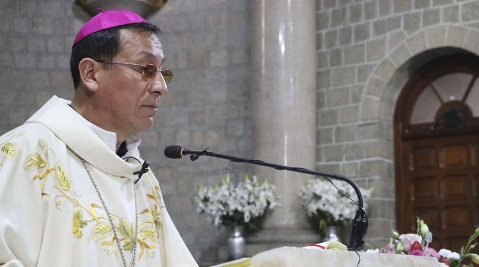 Pedro Fuente, obispo auxiliar de La Paz