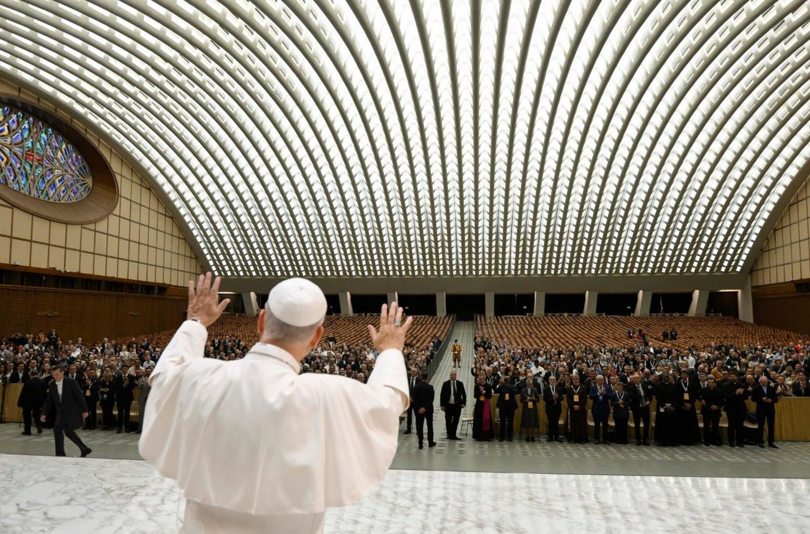 El Papa, con los estudiantes del mundo