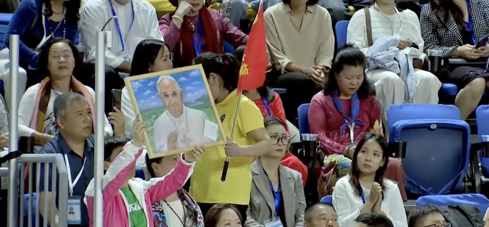 Católicos chinos, con el Papa