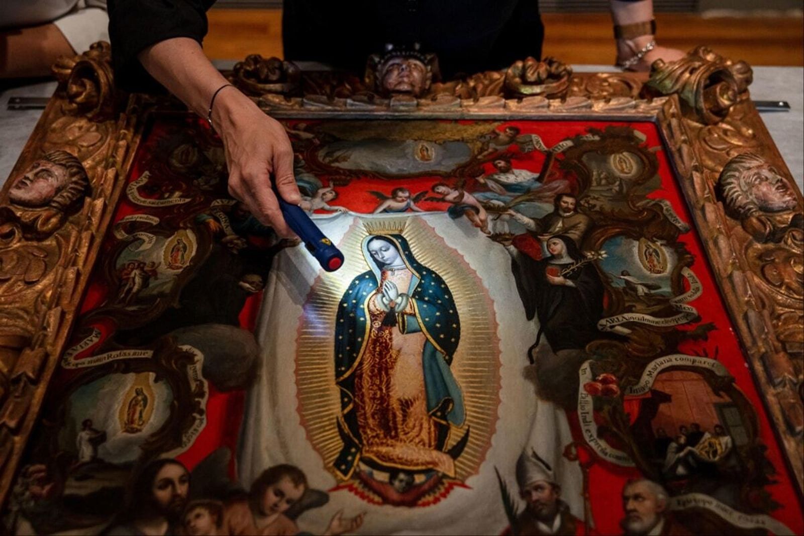 Exposición de la Virgen de Guadalupe en el Museo del Prado