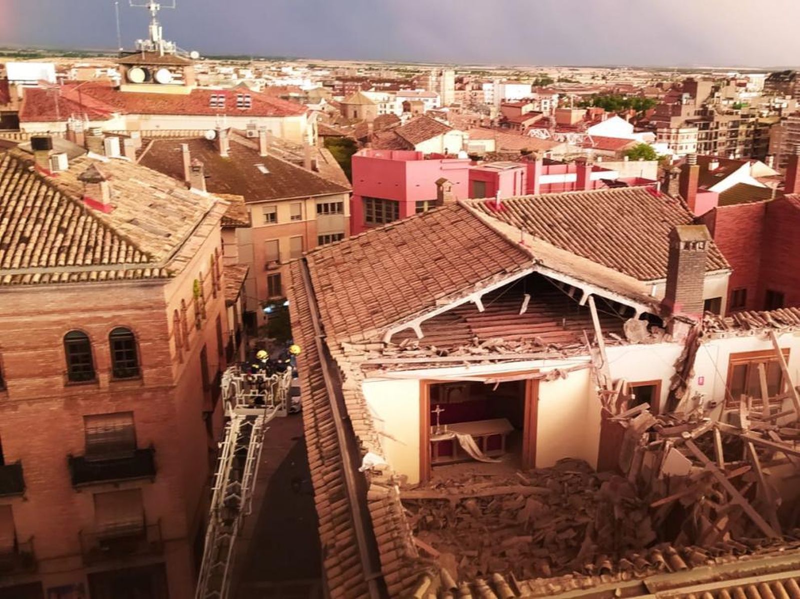 El tejado del Obispado