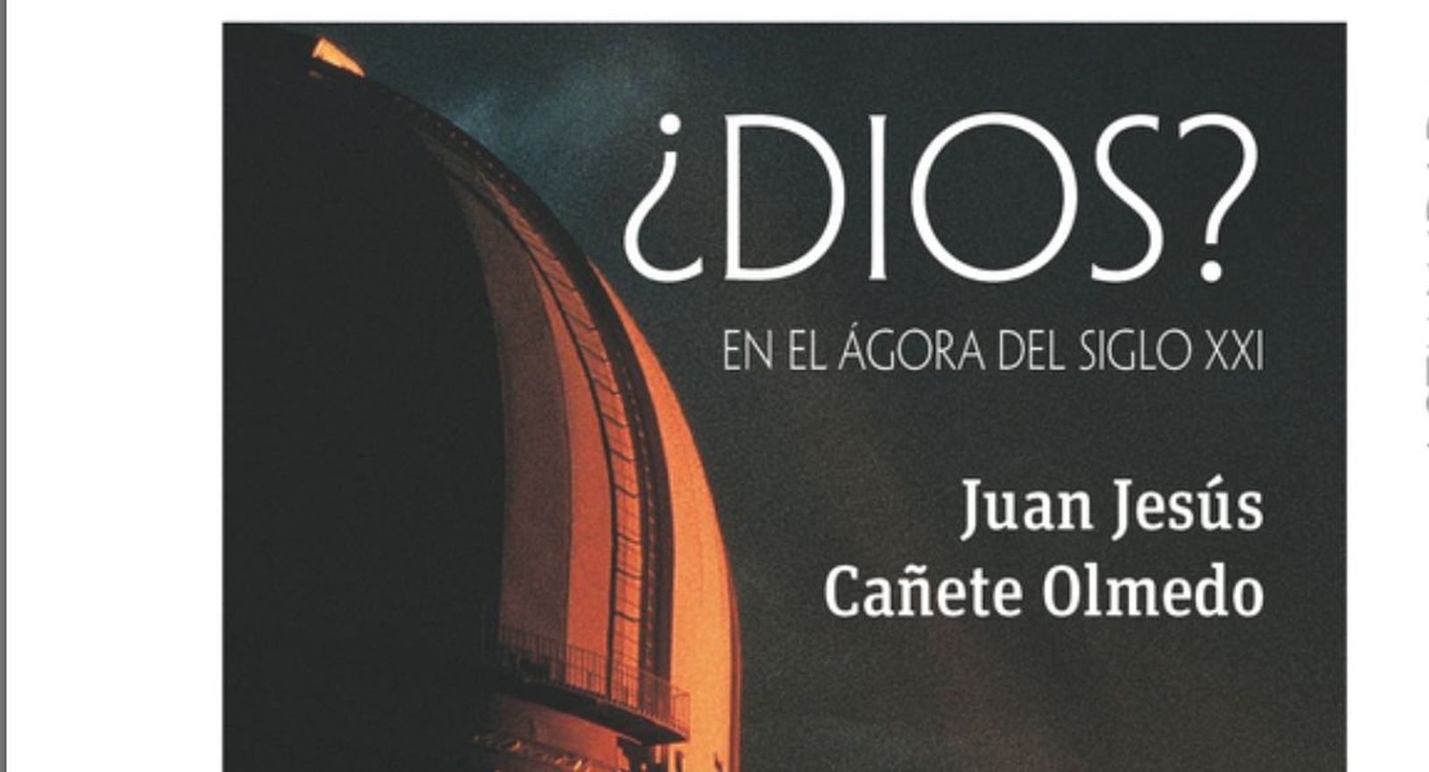Libro de Juan Jesús Cañete