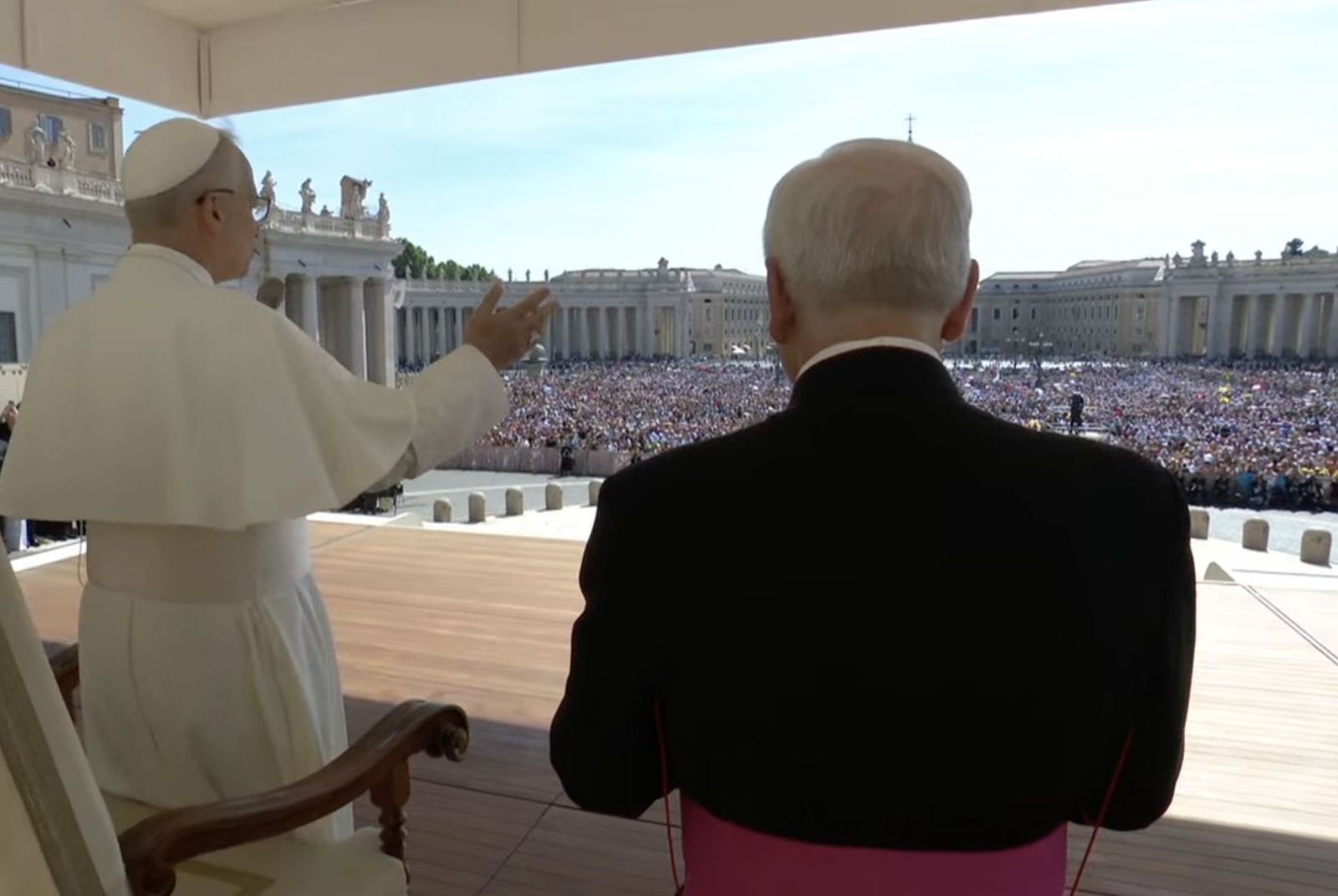 León XIV en la audiencia general