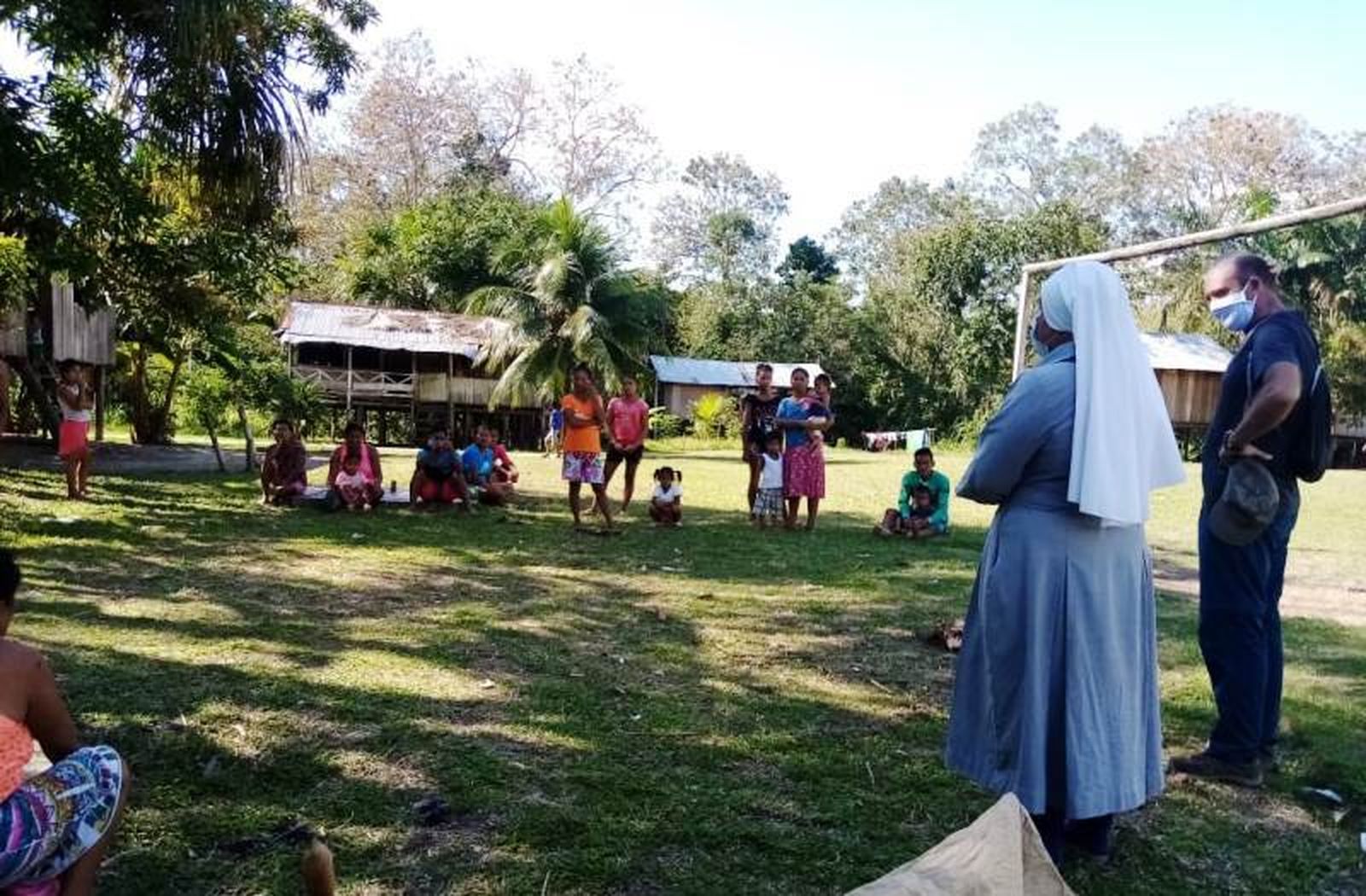 Visita a Santa Victoria I zona