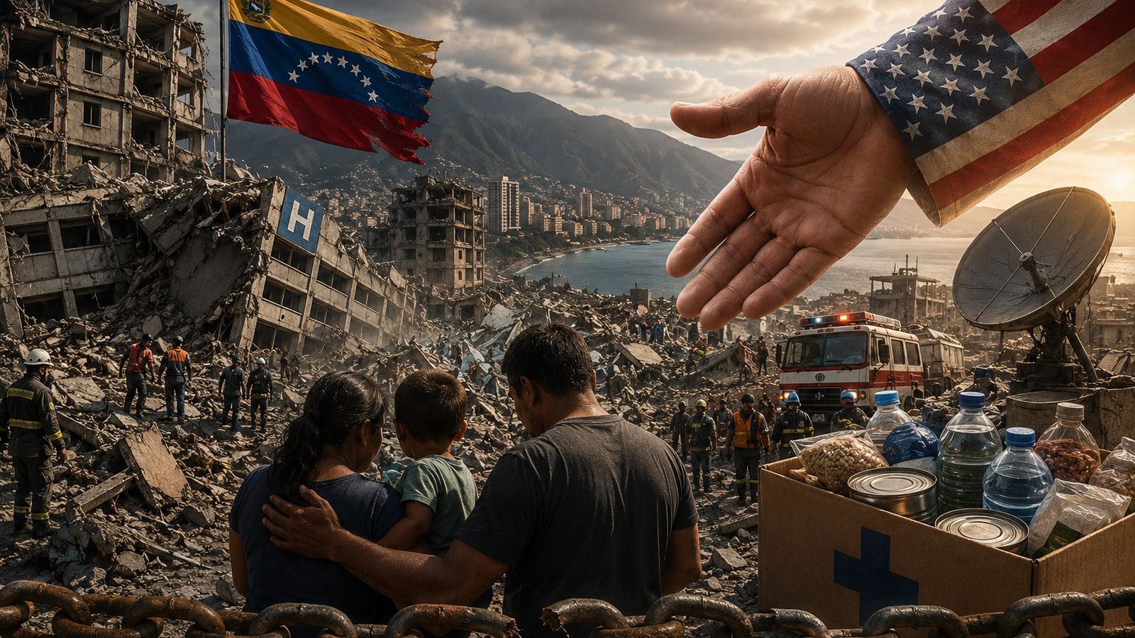 Ayuda terremoto Venezuela