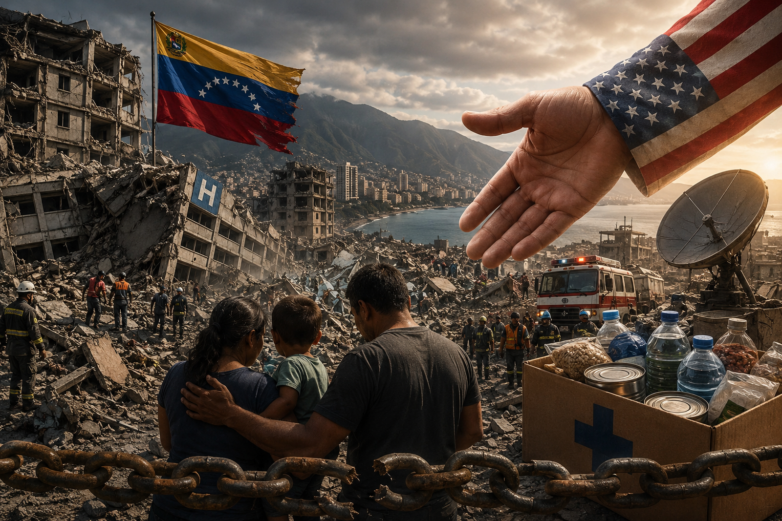 Ayuda terremoto Venezuela