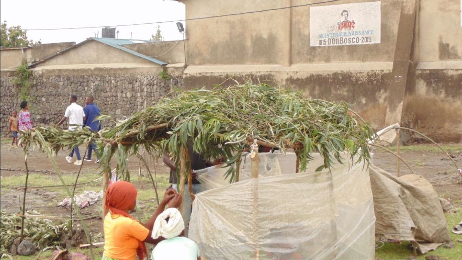 Campamento improvisado