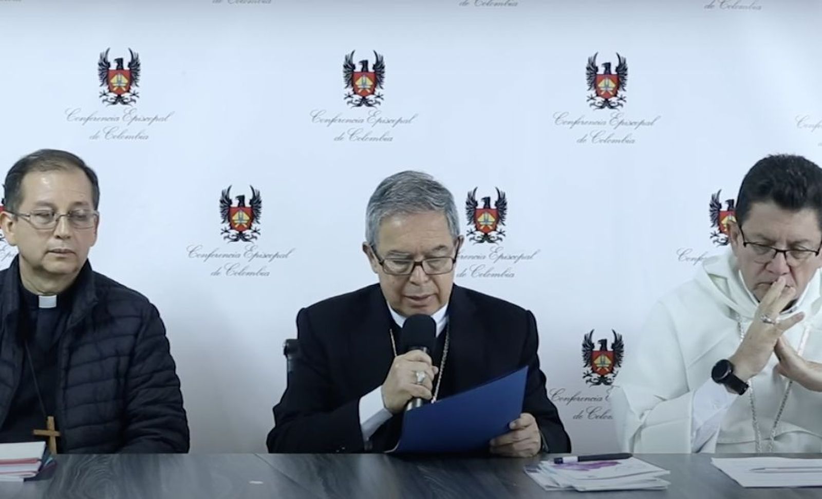 El presidente de los obispos colombianos informa sobre el mensaje