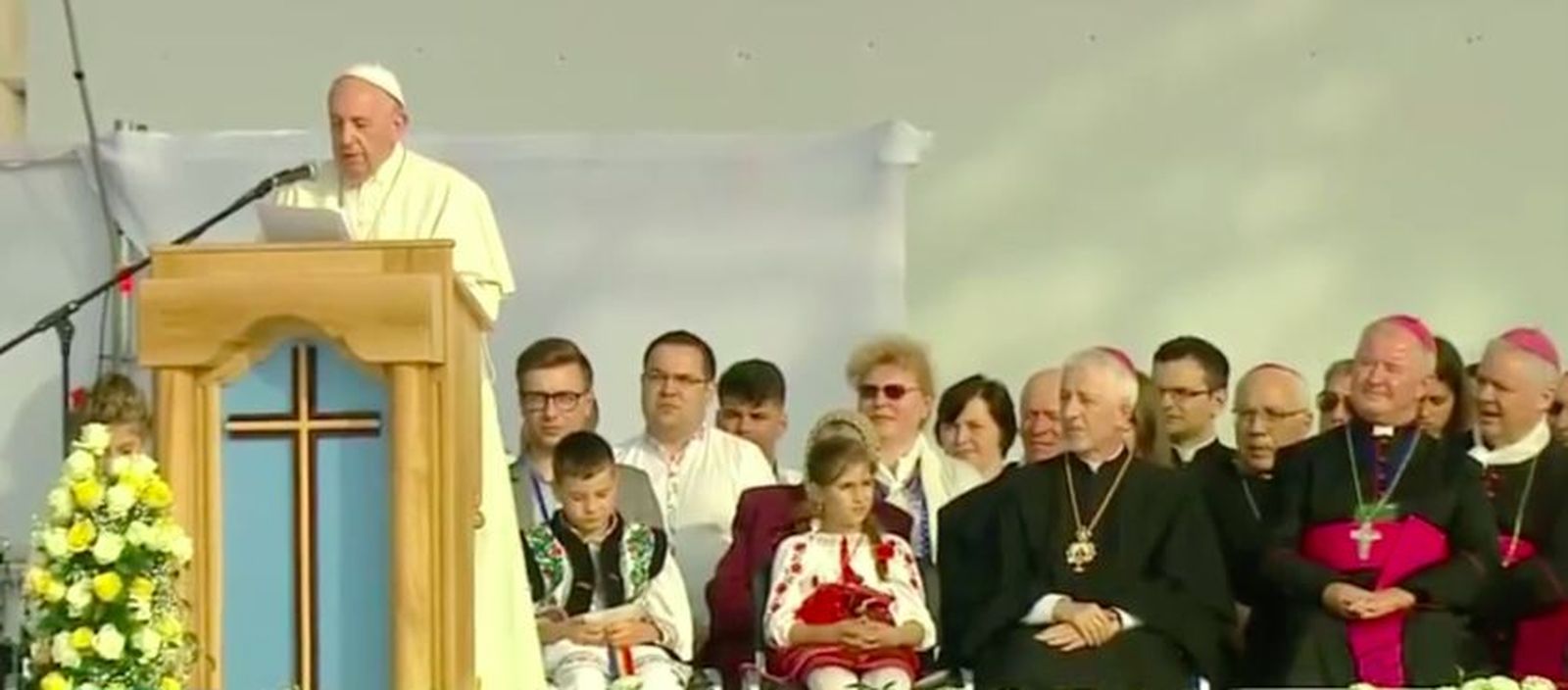 El Papa, en Iasi