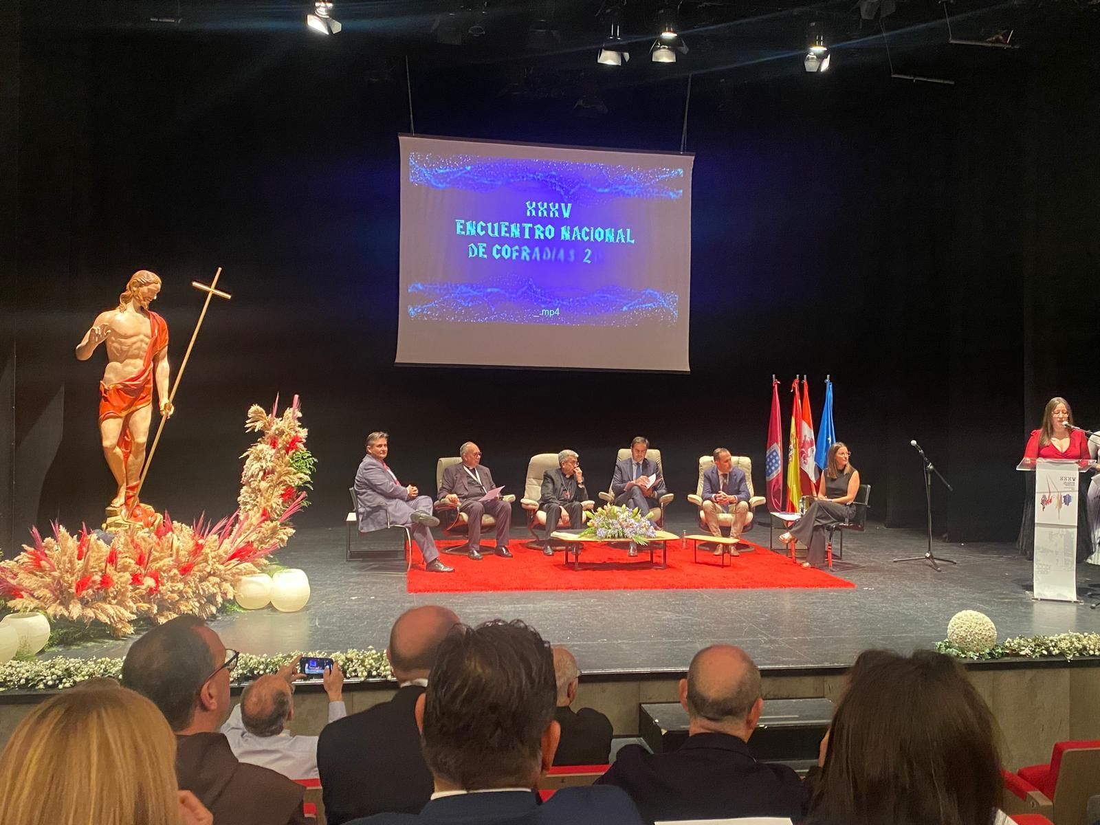 Luis Argüello, en la apertura del Encuentro Nacional de Cofradías