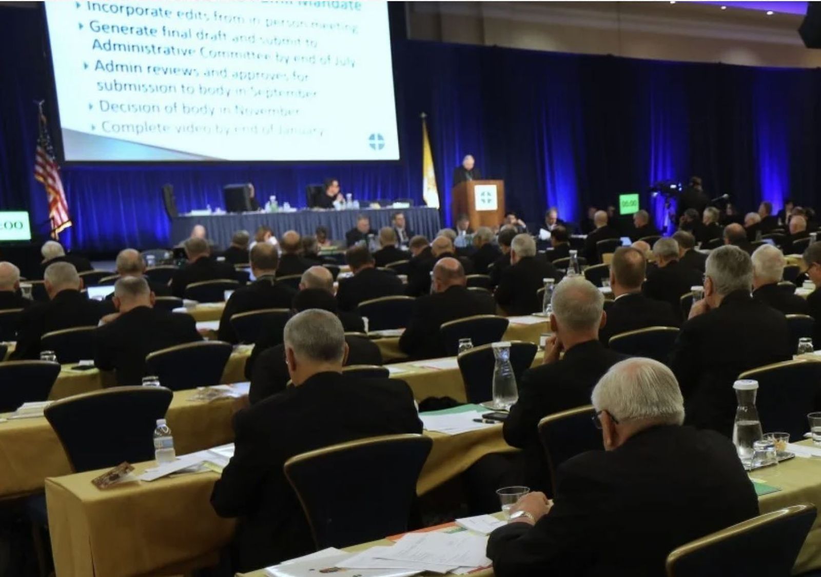 Plenaria de los obispos estadounidenses