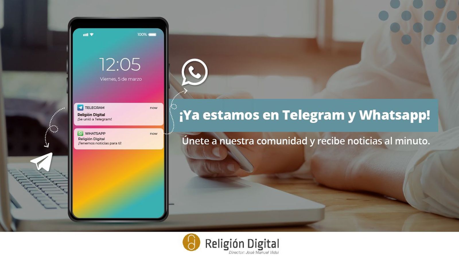 RD refuerza su liderazgo en la red lanzando nuevos canales en Telegram, Whatsapp e Instagram