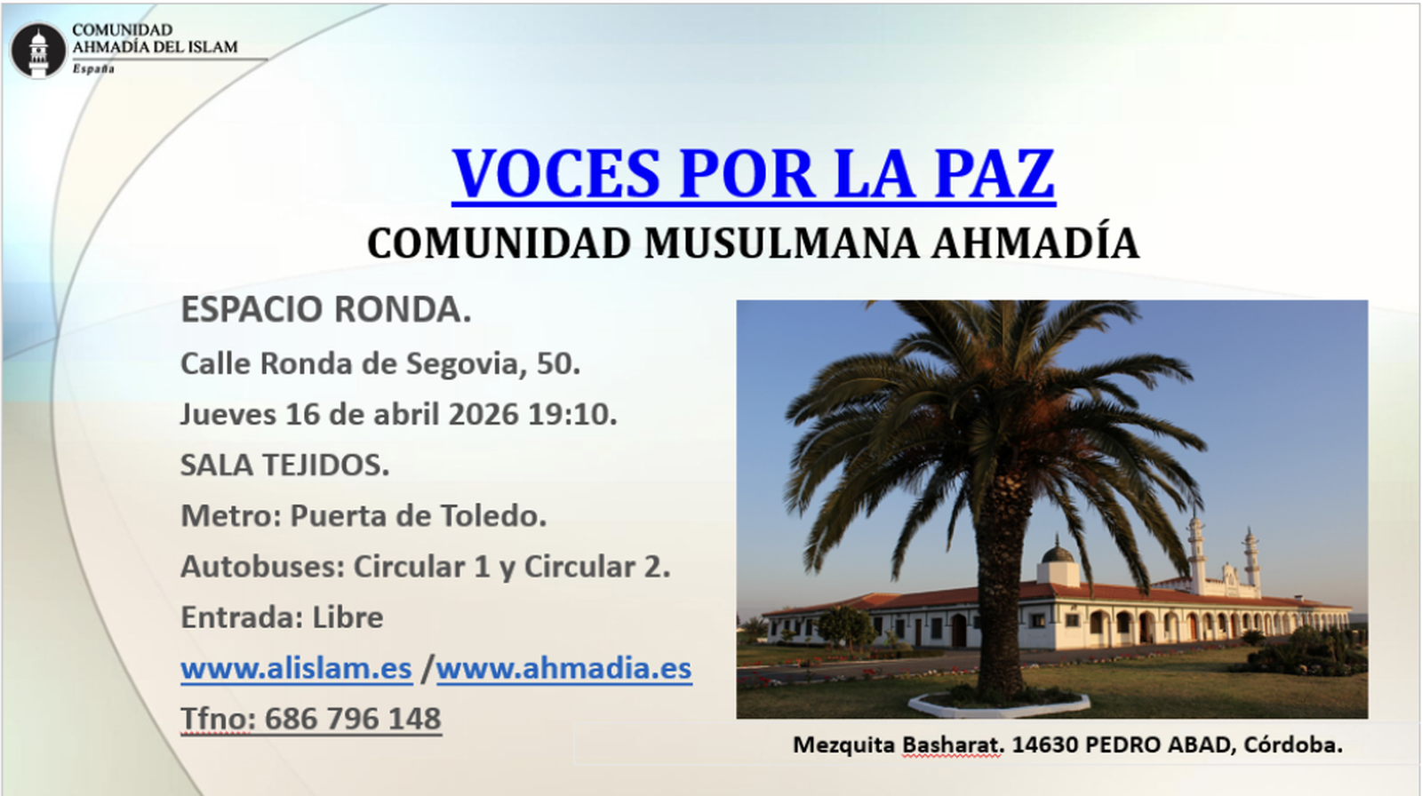 Conferencia de Qamar Fazal