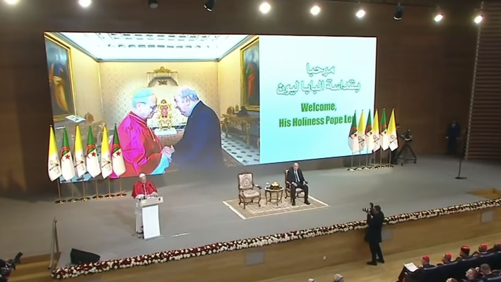 Discurso del Papa en Argelia