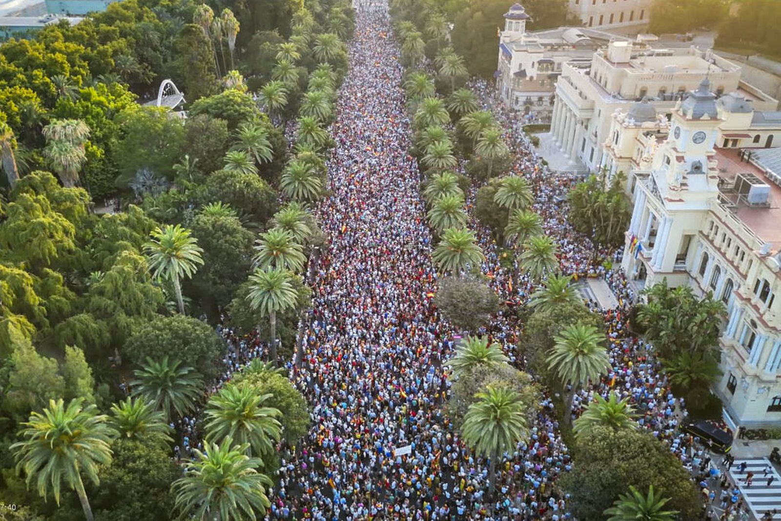 Concentración en Málaga en solidaridad con Ceuta
