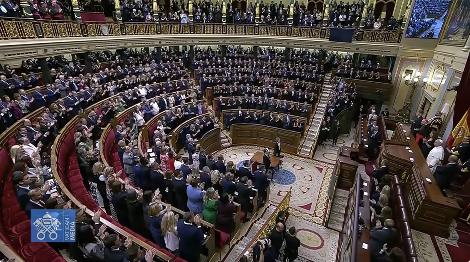 El Papa, en el Congreso de los Diputados