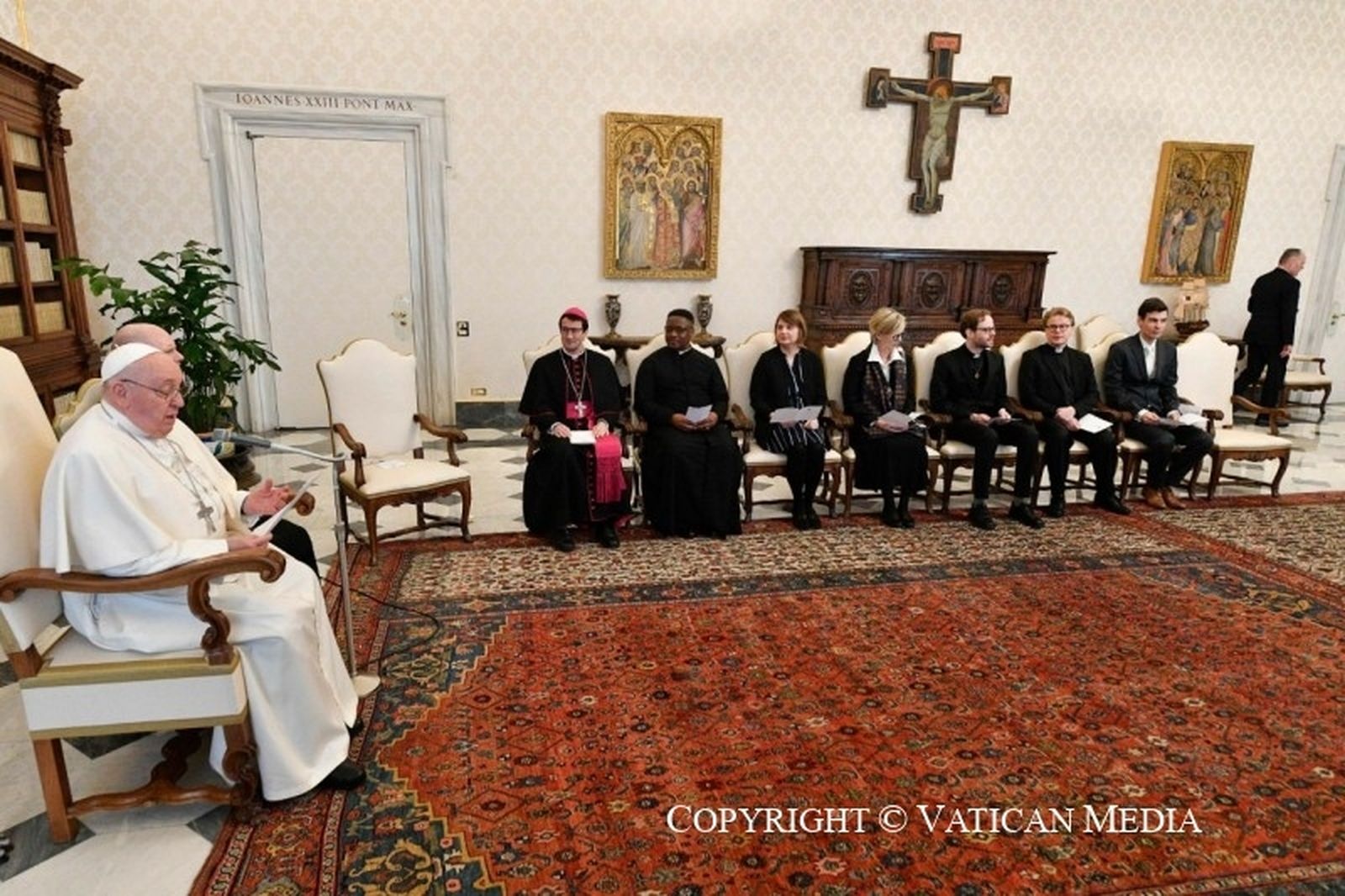 El Papa, con la Delegación Ecuménica de Finlandia