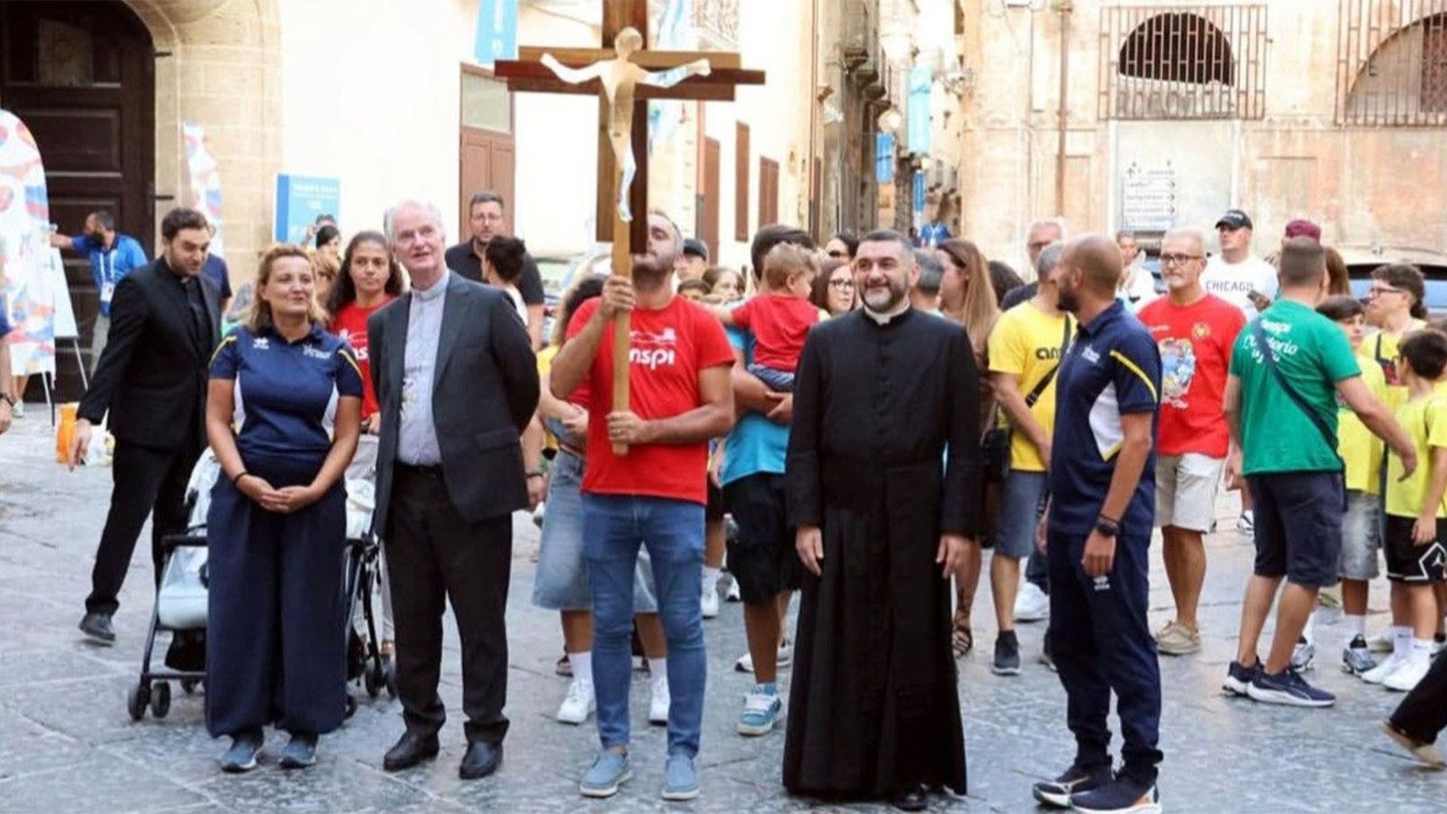 Cruz de los deportistas en Tarento