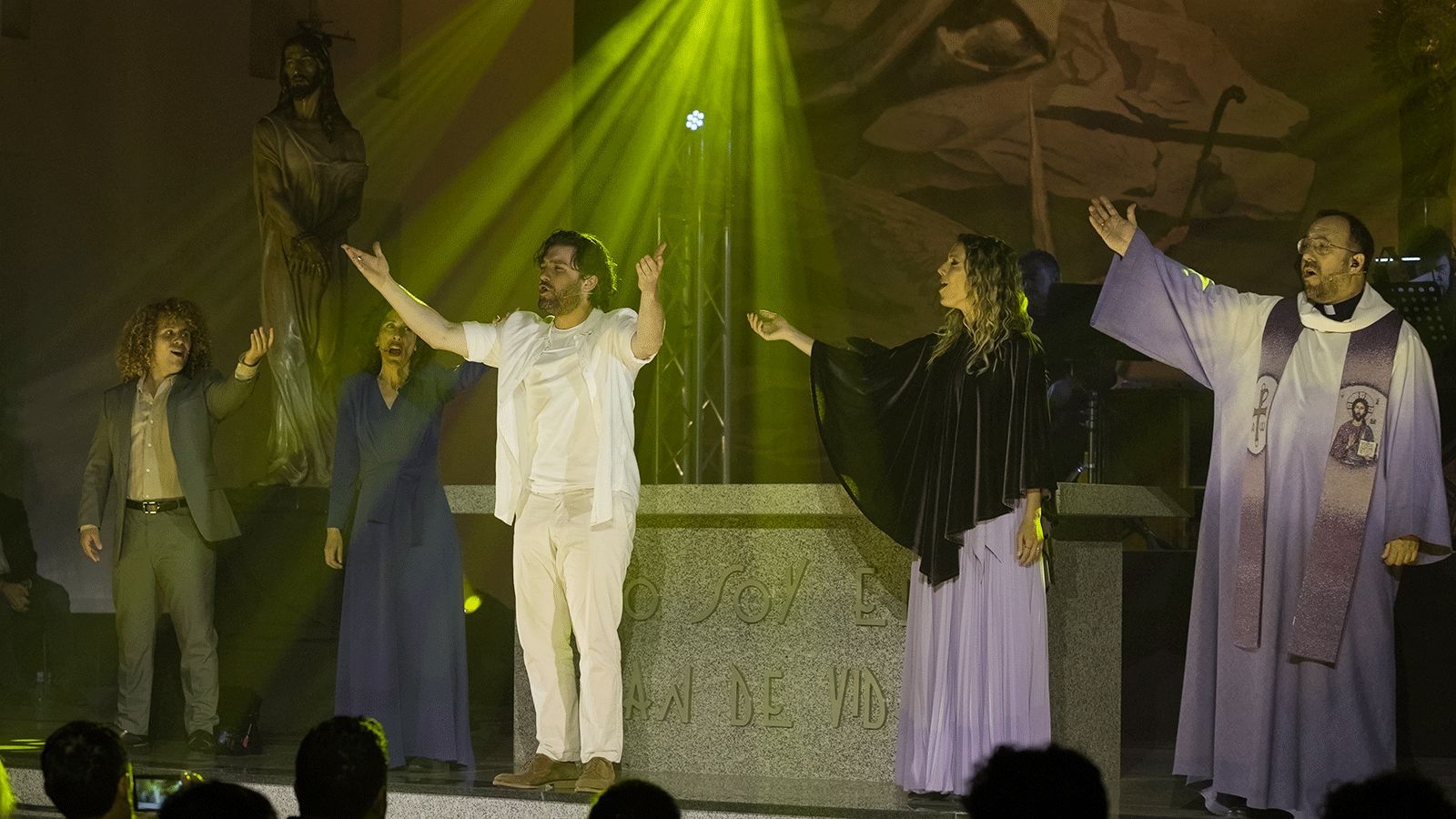 La propuesta de arte, fe y oración de Toño Casado recala en su diócesis natal