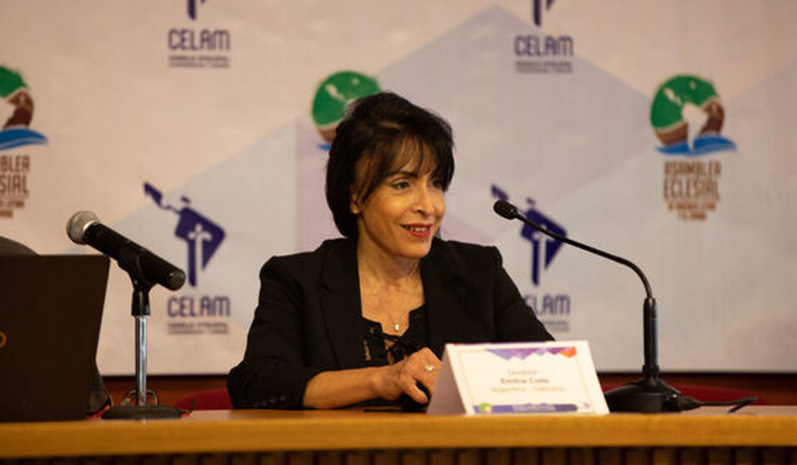 Emilce Cuda en la Asamblea Eclesial