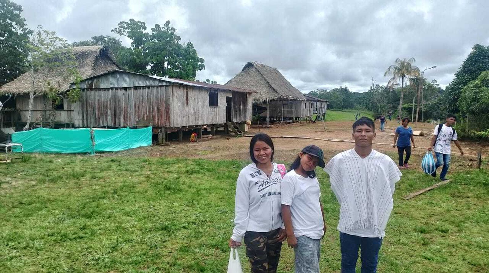 Jóvenes del internnado de Soplín Vargas