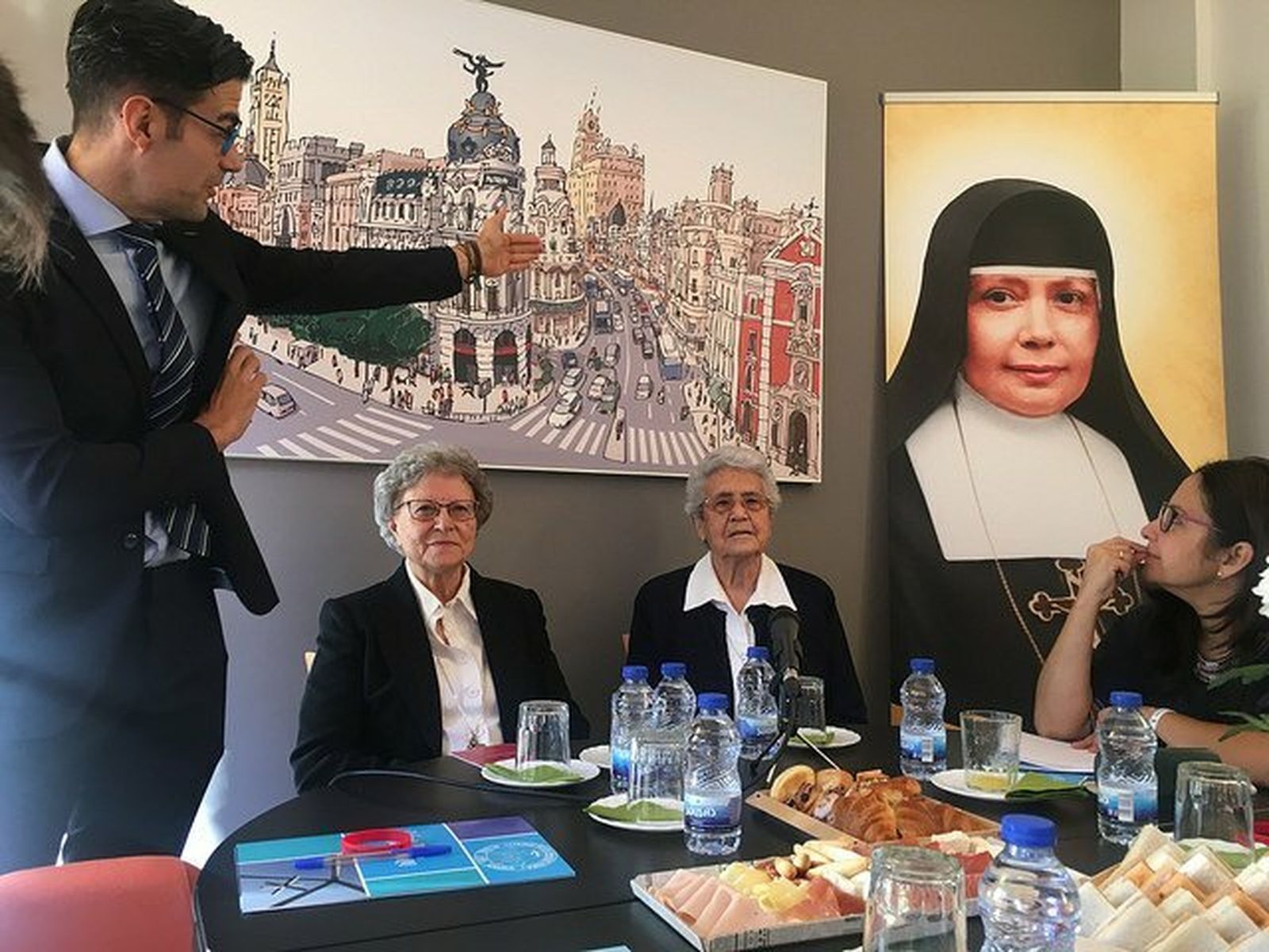 Rueda de prensa de la canonización