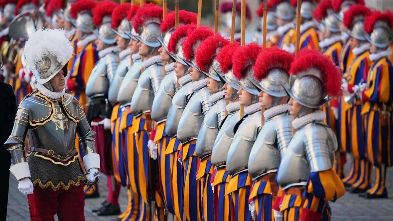 Guardia Suiza. Vaticano.