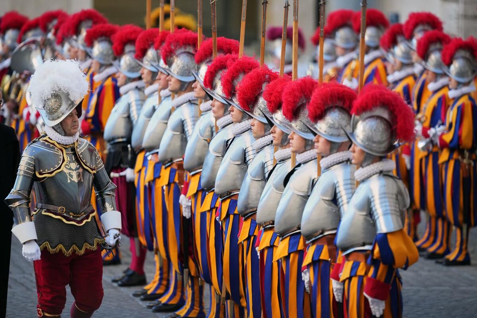 Guardia Suiza. Vaticano.