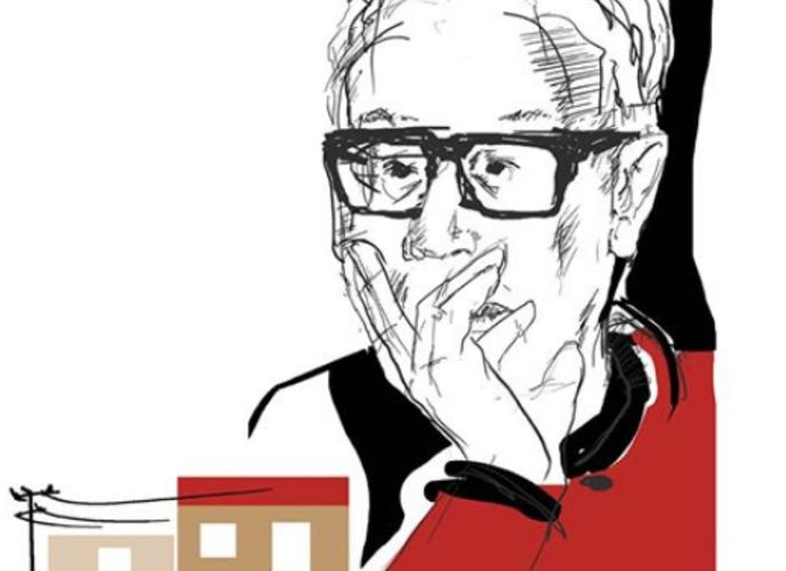 Dibujo de José María de Llanos, el padre del Pozo del Tío Raimundo