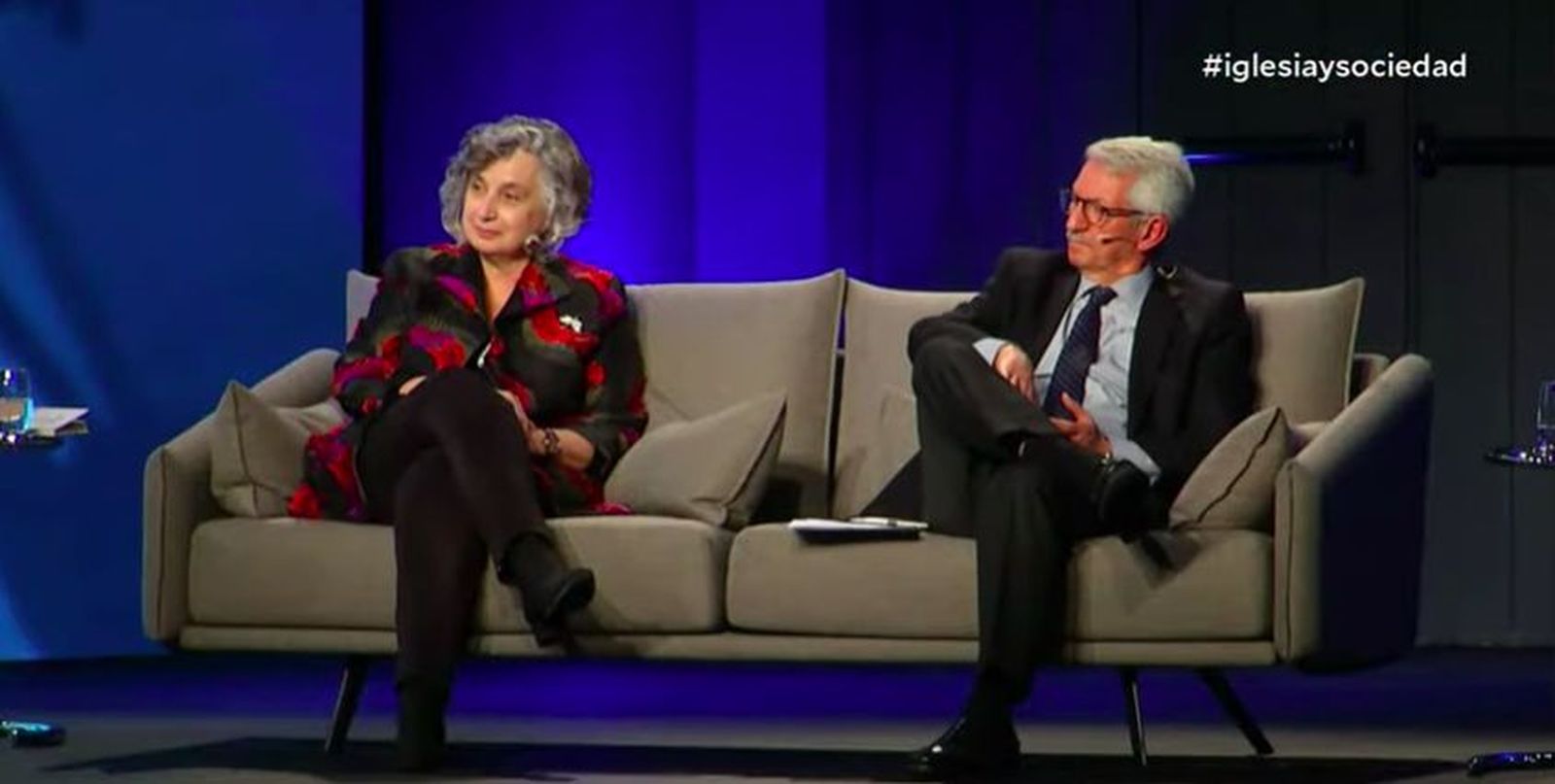 Alejandro Tiana y Carmen Pellicer