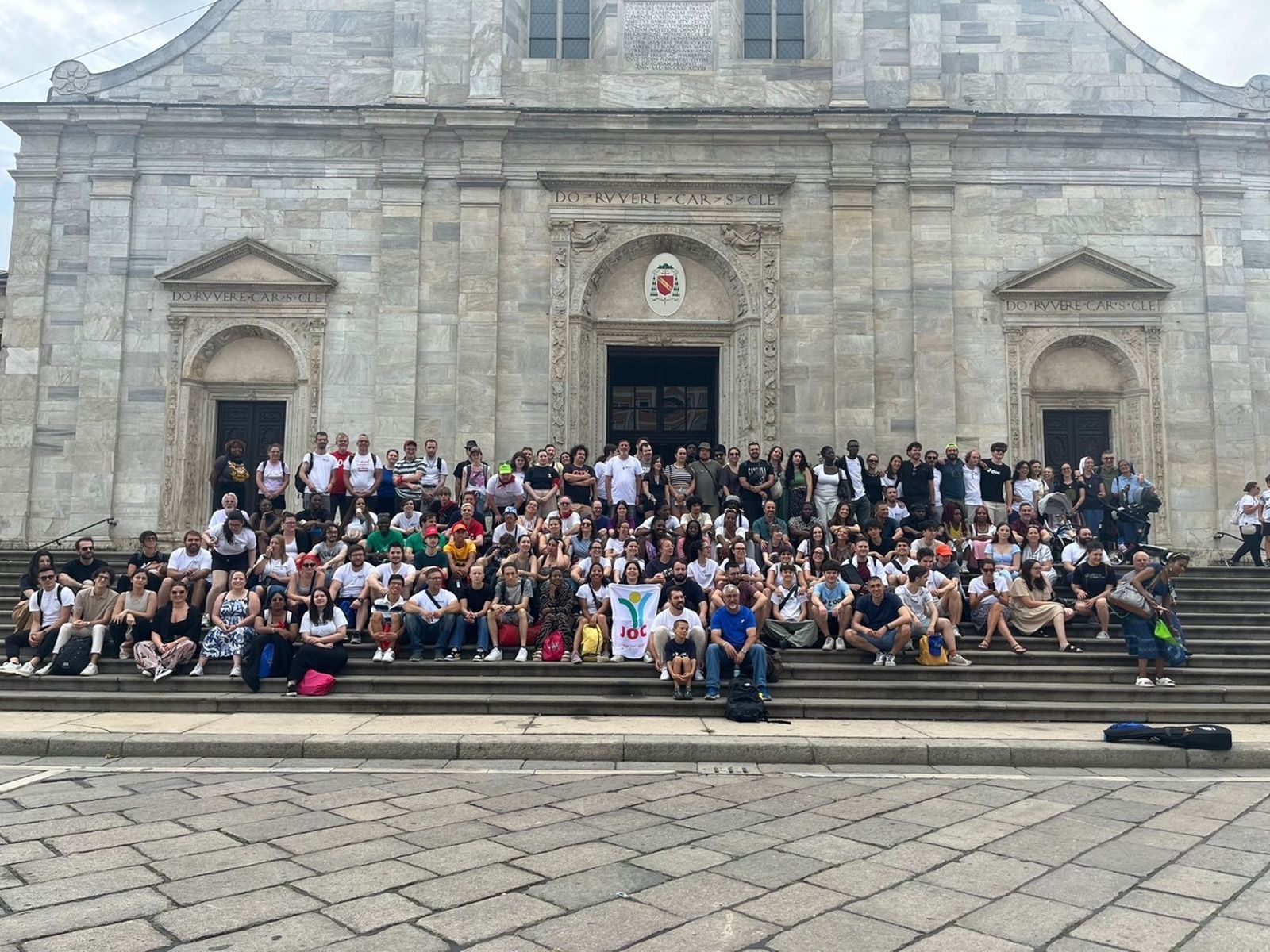 Jóvenes militantes de la JOC en Torino