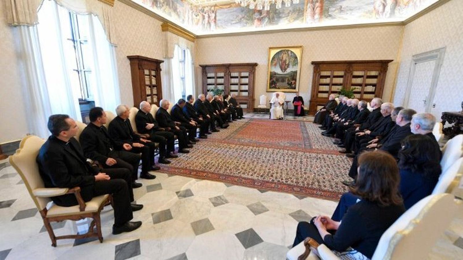 Francisco con la CAL - Foto Vatican News