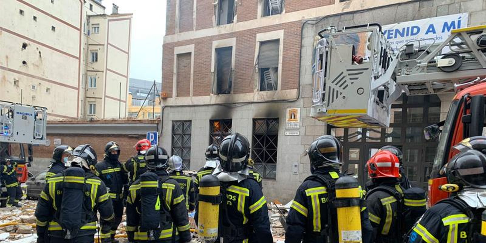 Bomberos en La Paloma