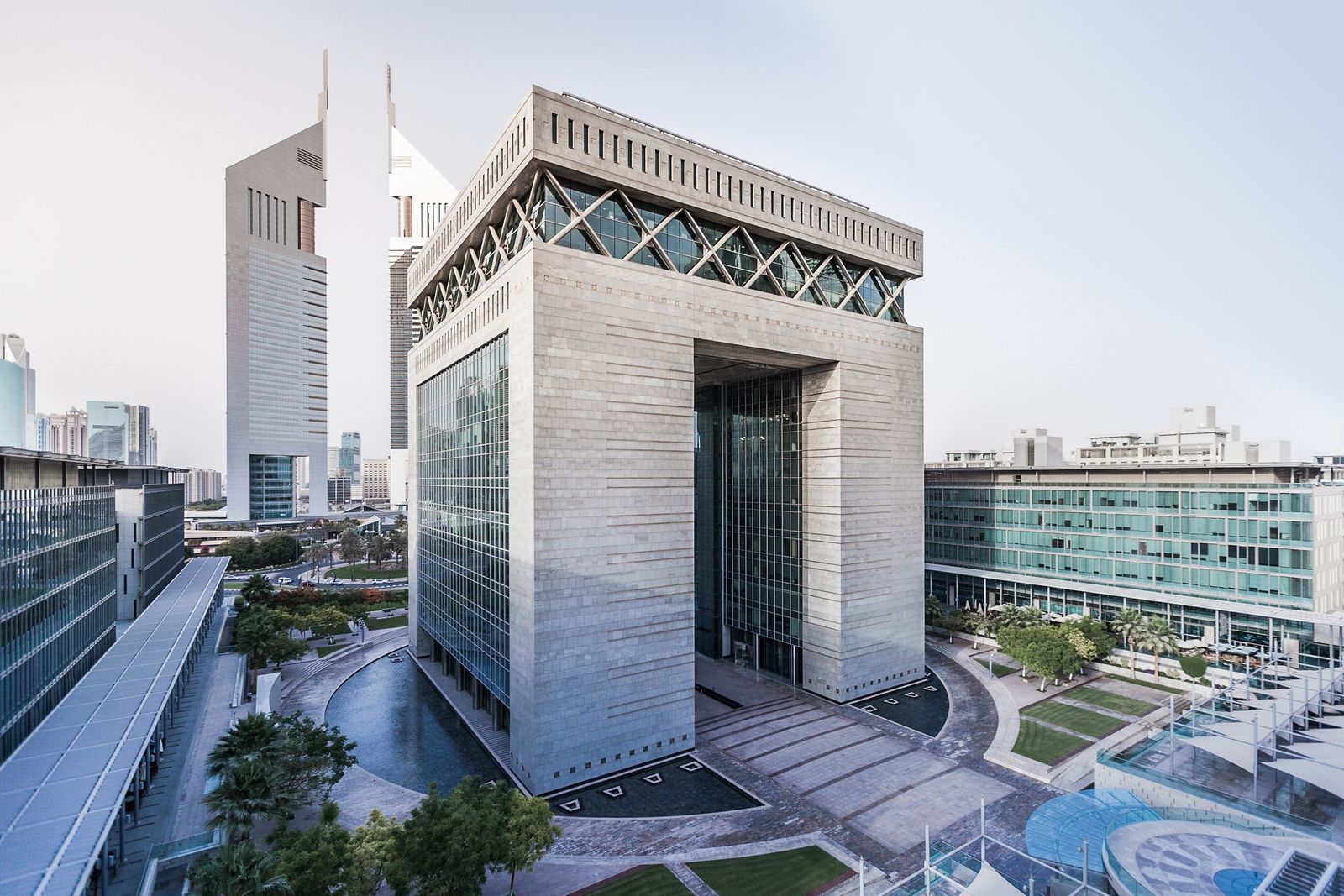 El centro financiero internacional de Dubai.