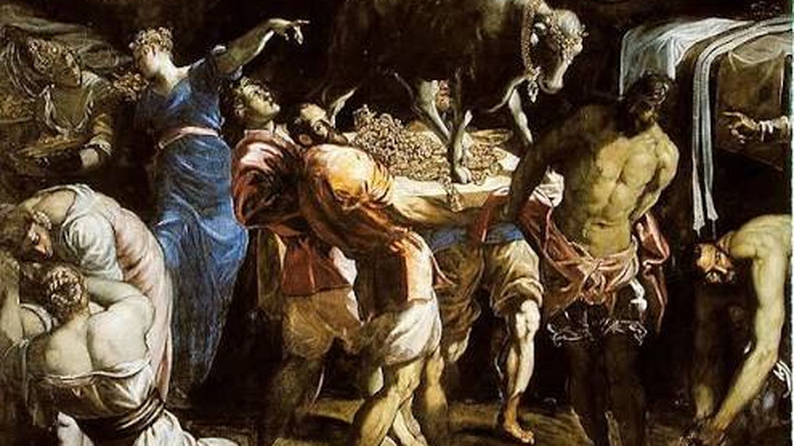 Adoración del Becerro de Oro, Jacopo Tintoretto