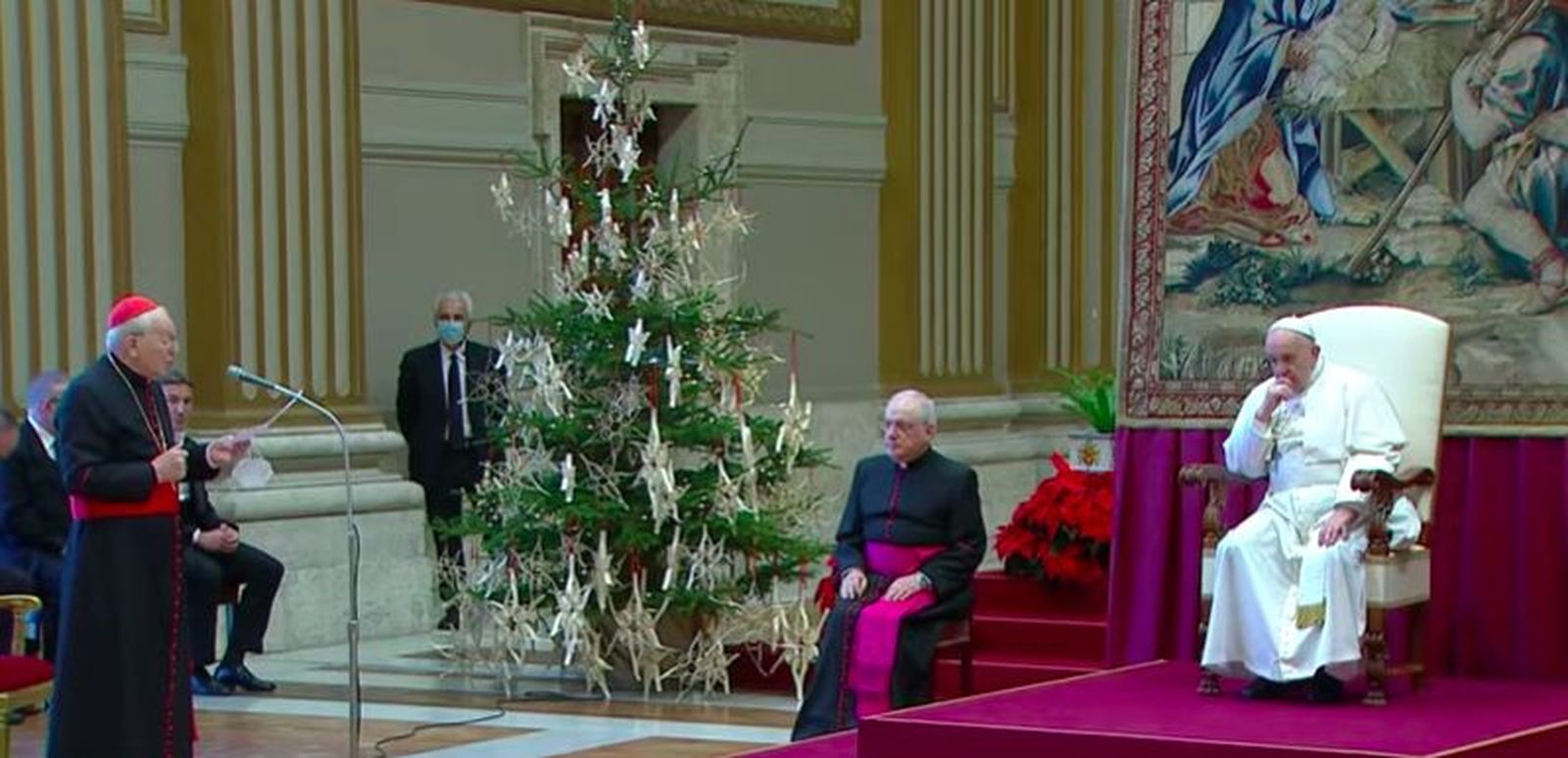 Discurso del Papa a la Curia