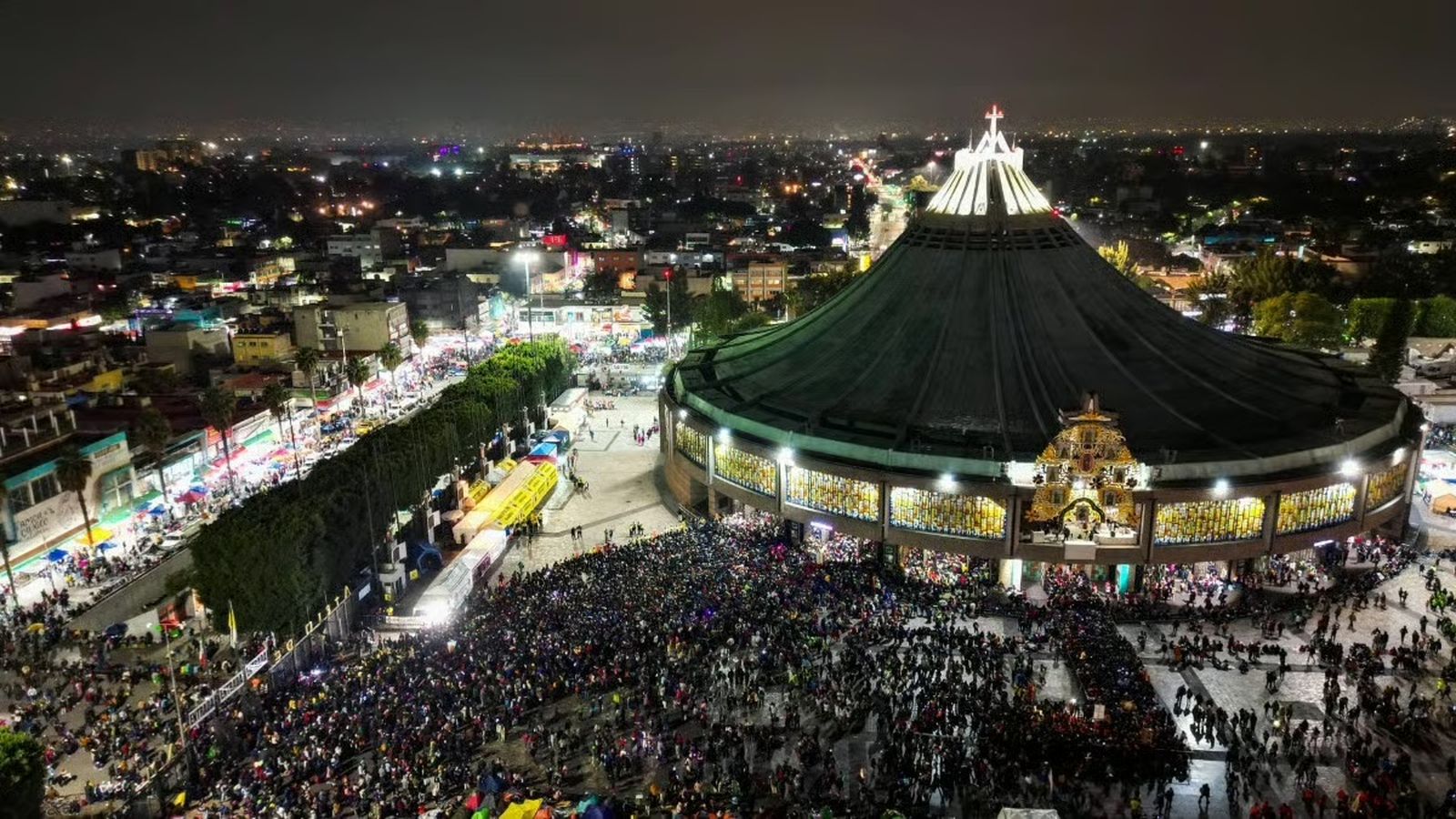 La Basílica de Guadalupe concentra cada año a millones de peregrinos