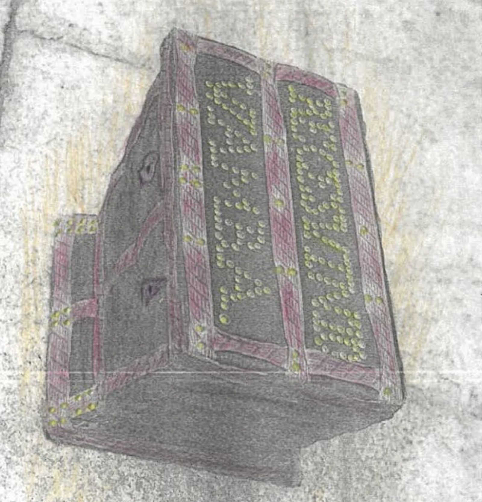 Caja con los restos de Wamba y Recesvinto