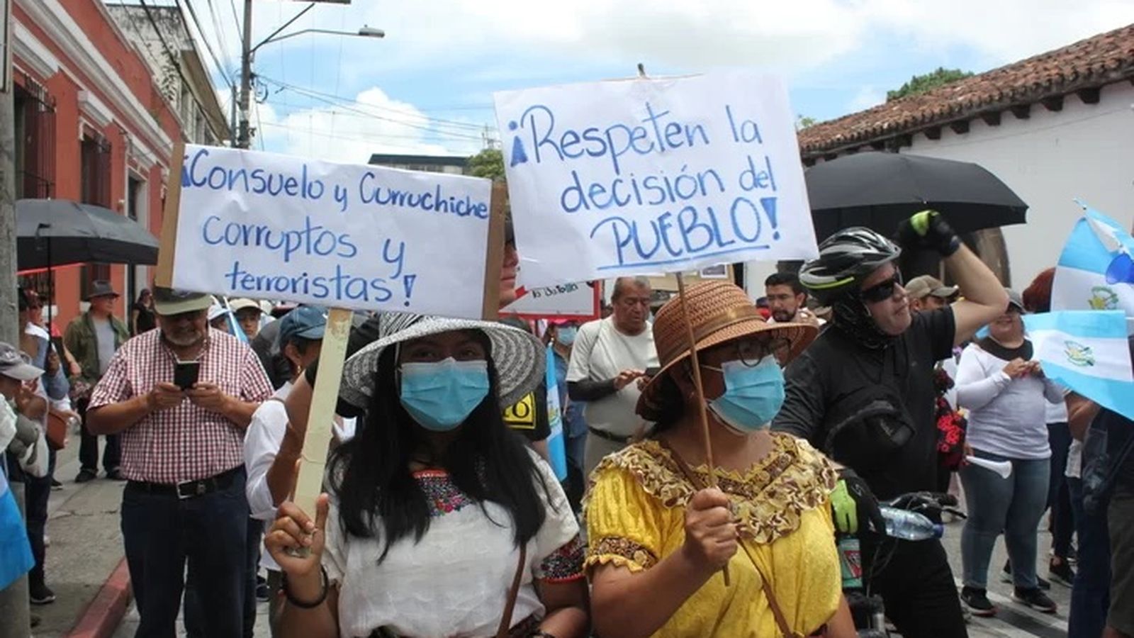 Protestas ante la ofensiva judicial contra el Movimiento Semilla