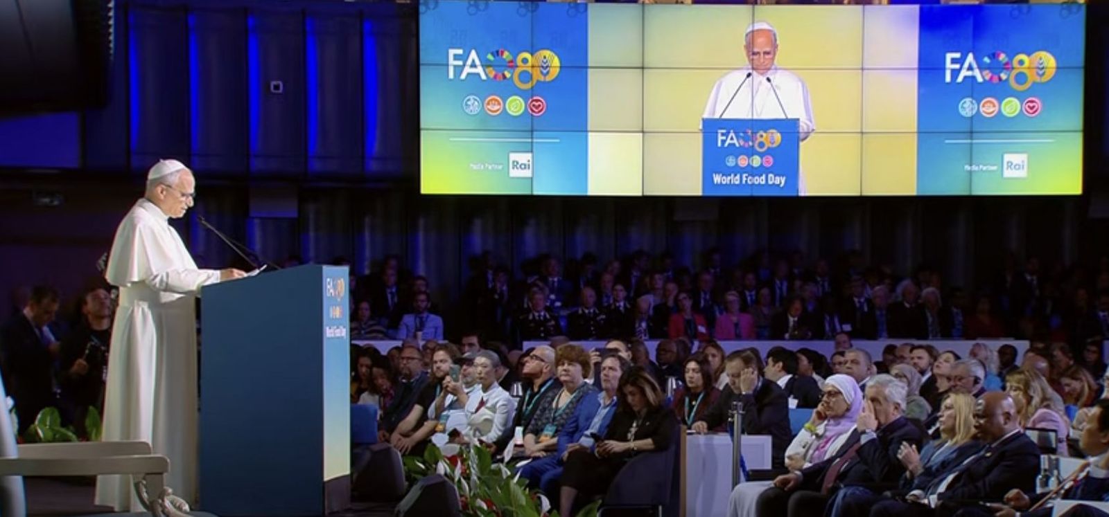 Discurso de León XIV en la FAO